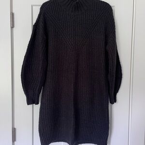 Old Navy Black Cowl Neck Sweater